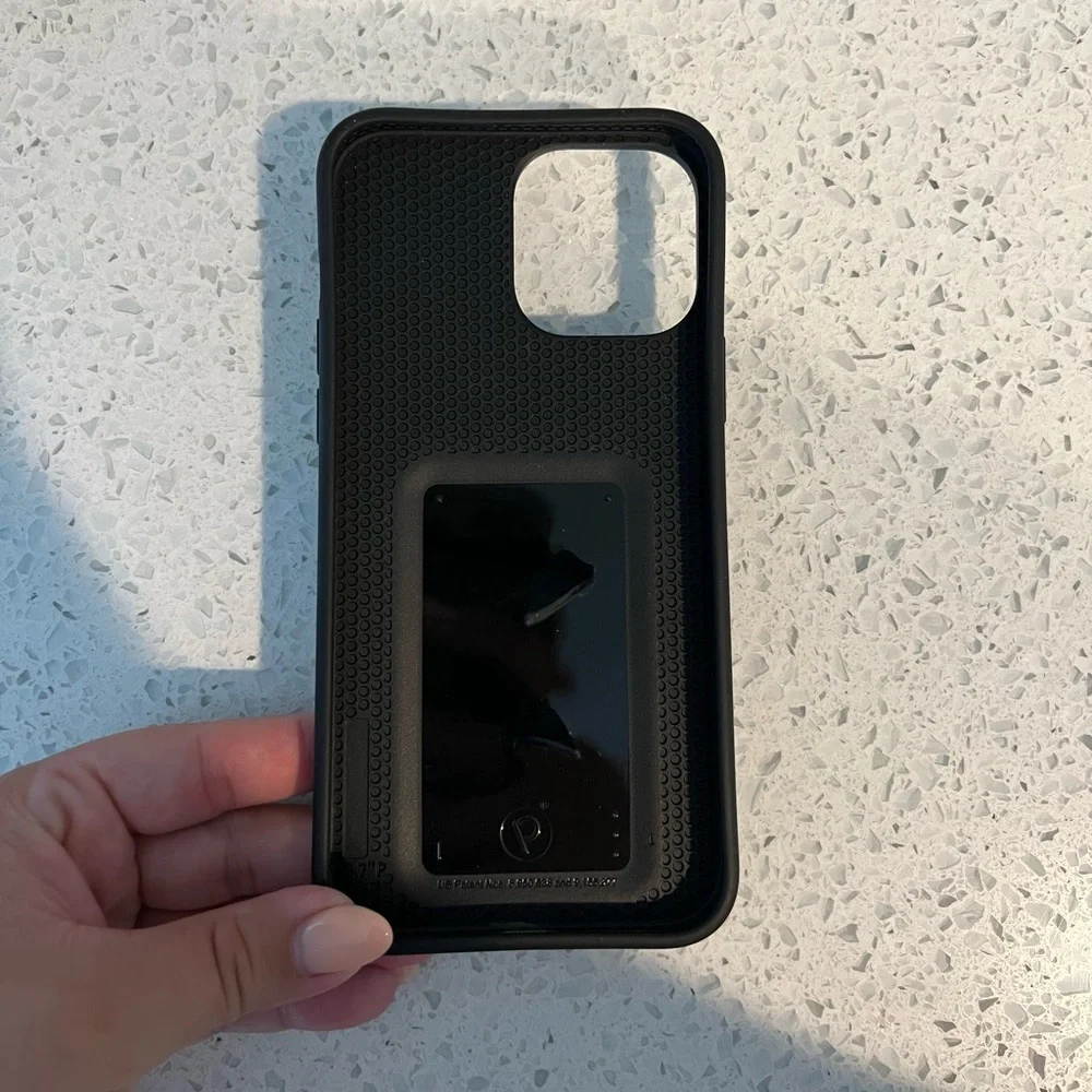 Loopy Case Black Gloss Leopard Phone Case